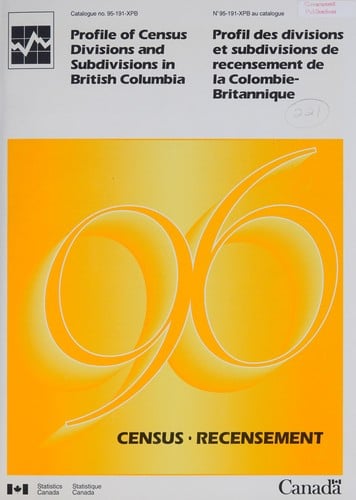 Profile of census divisions and subdivisions in British Columbia