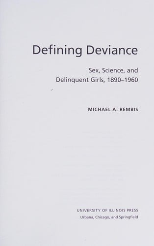 Defining deviance