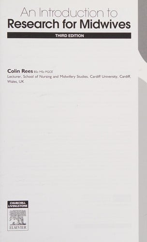 An introduction to research for midwives