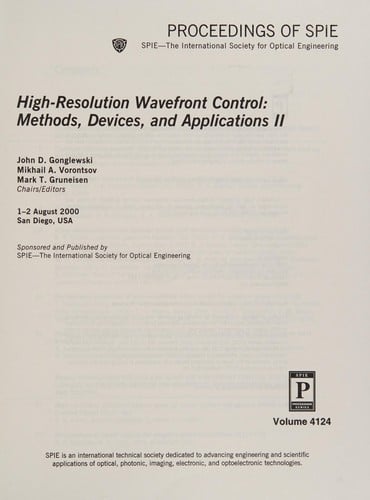 High-resolution wavefront control