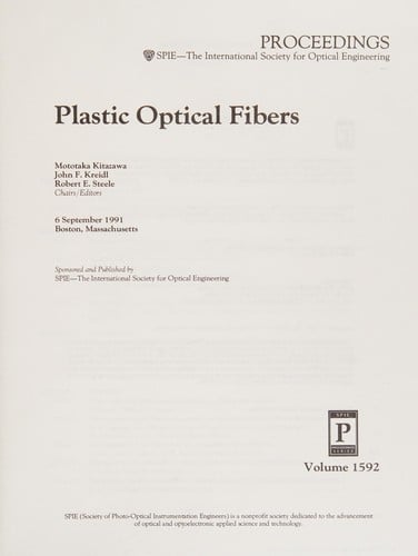Plastic optical fibers
