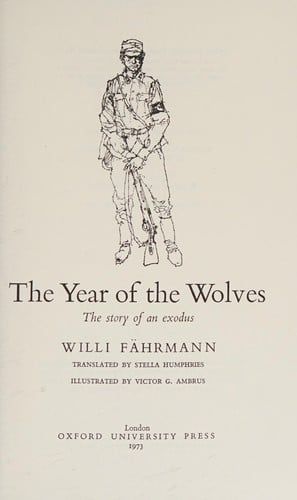 The year of the wolves