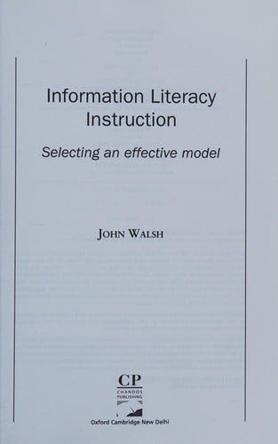 Information literacy instruction