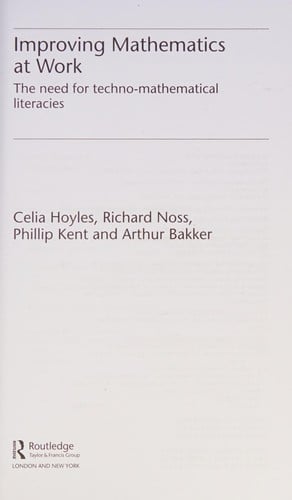 Improving mathematics at work