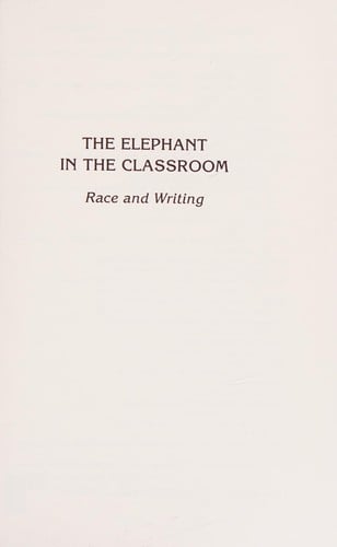 The elephant in the classroom