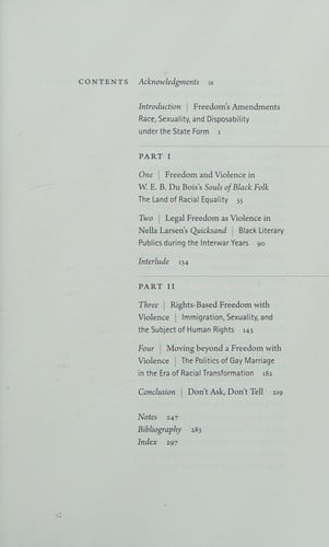 Freedom with violence