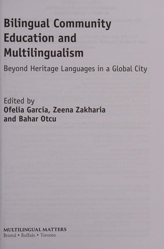 Bilingual community education and multilingualism