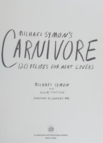 Michael Symon's carnivore