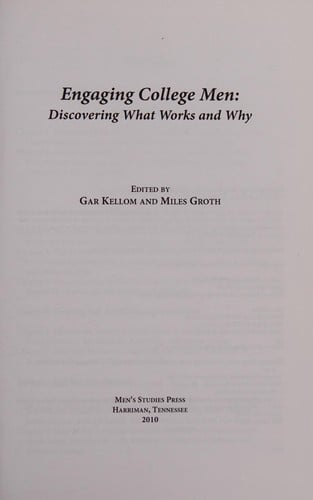 Engaging college men