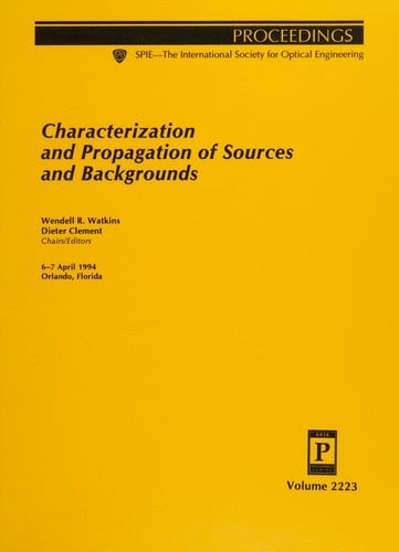 Characterization and propagation of sources and backgrounds