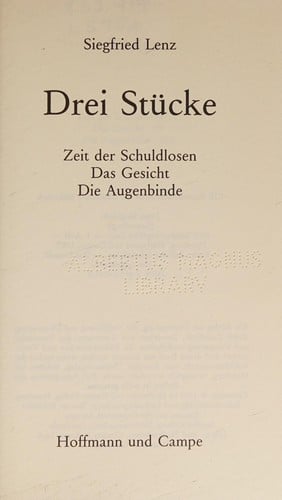 Drei Stücke