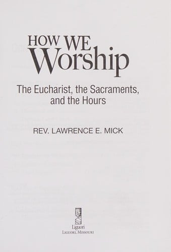How we worship