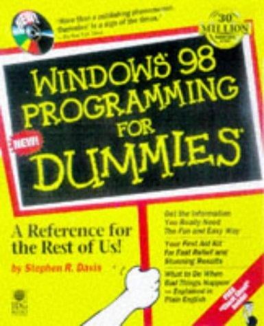Windows 98 programming for dummies