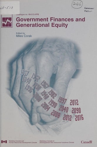 Government finances and generational equity