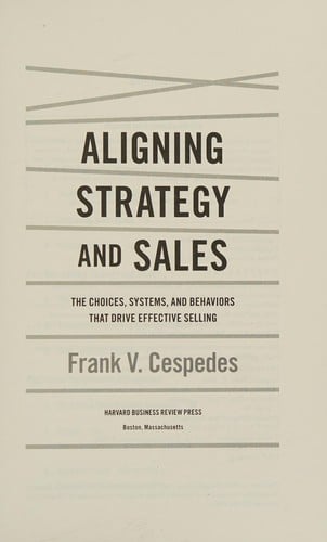 Aligning strategy and sales