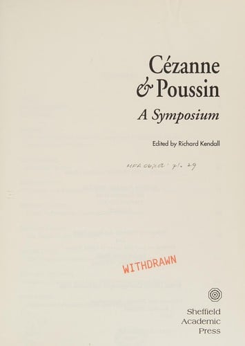 Cézanne & Poussin