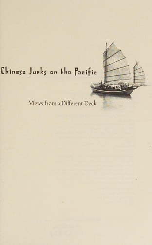 Chinese junks on the Pacific