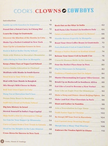 Cooks, clowns and cowboys