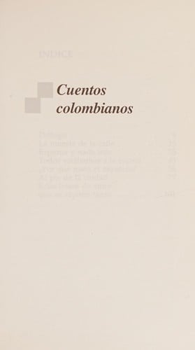 Cuentos colombianos