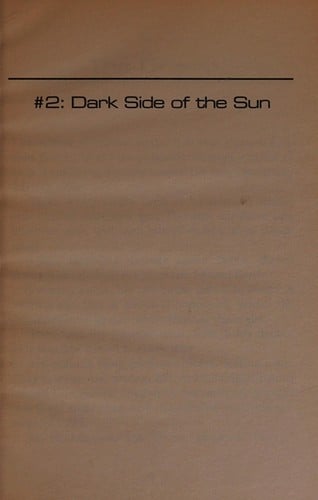Dark side of the sun