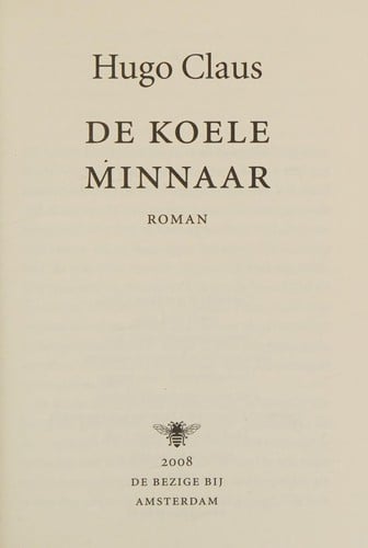 De koele minnaar