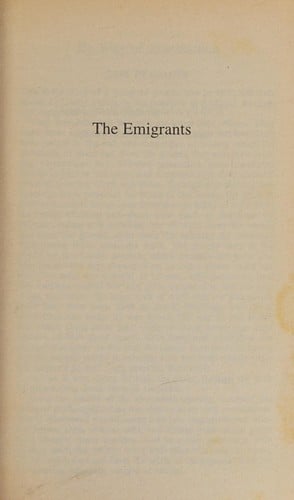 The Emigrants I and II