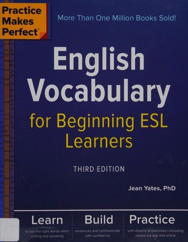 English vocabulary for beginning ESL learners