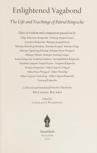 Enlightened vagabond