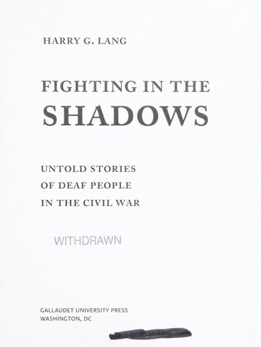 Fighting in the shadows