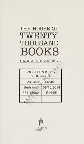 The house of twenty thousand books