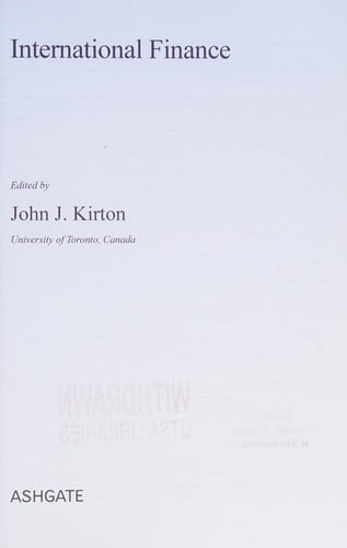 International finance