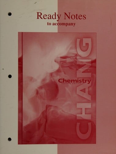 Course Ready Notes to Accompany Chemistry