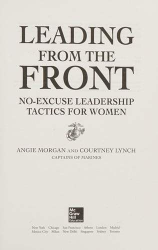 Leading from the front