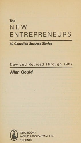 The new entrepreneurs