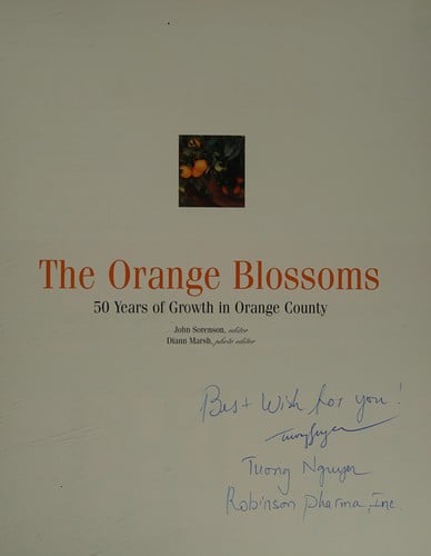 The Orange blossoms