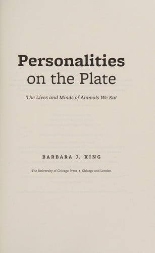 Personalities on the plate