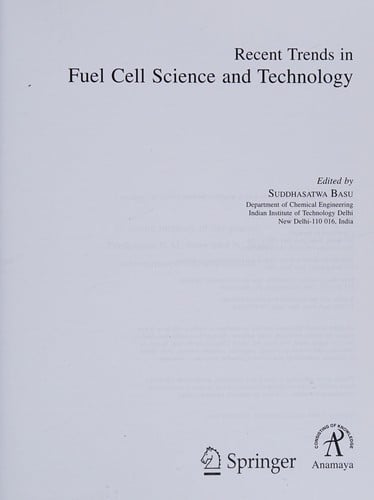 Recent trends in fuel cell science and technology