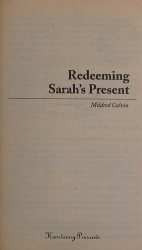 Redeeming Sarah's present