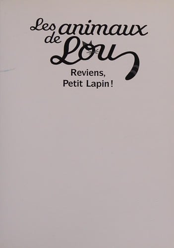 Reviens, petit lapin!