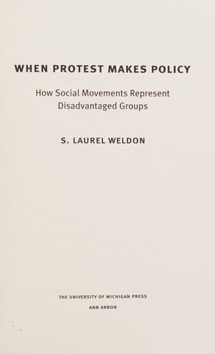 When protest makes policy