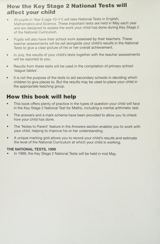 Key stage 2 national tests