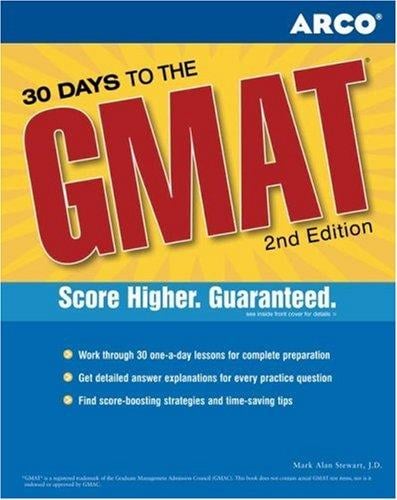 30 Days to the GMAT CAT