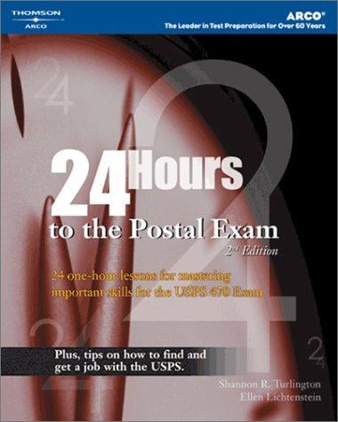 24-Hours to Postal Exams, 2E (Arco 24 Hours to the  Postal Exams)