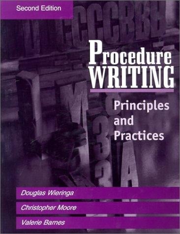 Procedure Writing