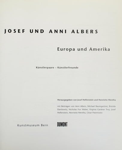 Josef und Anni Albers