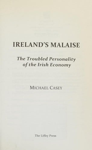 Ireland's malaise
