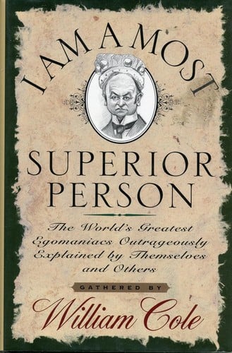 I Am a Most Superior Person