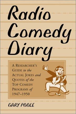 Radio comedy diary