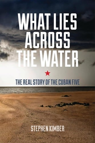 What lies across the water