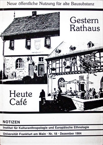 Gestern Rathaus, heute Café